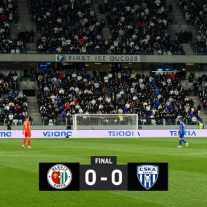 Slavia Sofia 0-0 CSKA Sofia: Khai màn First League 2026 bằng trận derby thủ đô tẻ nhạt