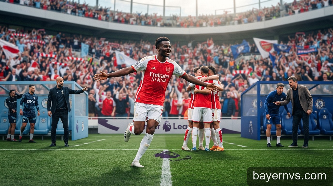Premier League 2026/27: Arsenal khởi đầu hoàn hảo, Man City và Chelsea chạy đà ra sao?